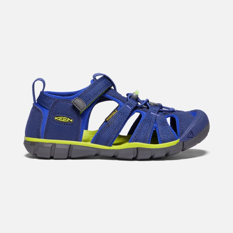 Keen Seacamp II CNX Sandals - Kids' Blue Sandals